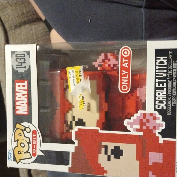 Funko Pop 8-Bit Scarlet Witch Red Figure – New in Box, Marvel Exclusive - Picture 1 of 2